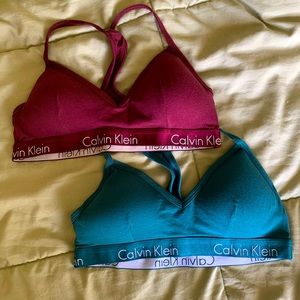 2-pack Calvin Klein Bralettes